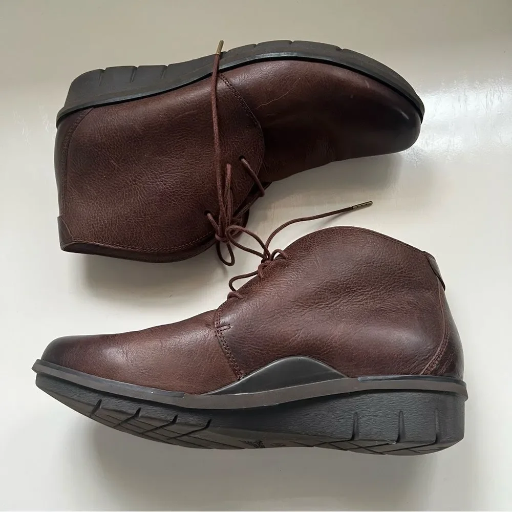 Dansko Joy Boot Ankle Bootie Brown Leather Size 11.5 Comfort